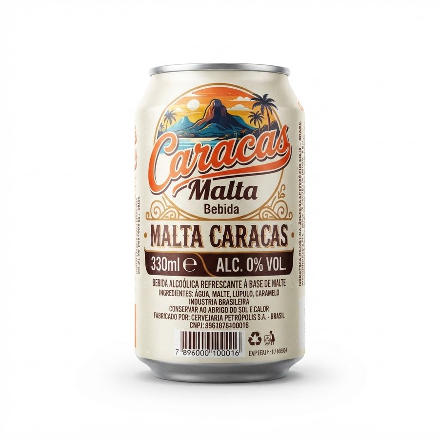 Malta Caracas 330 ml Caracas — produto disponível na BRAVI