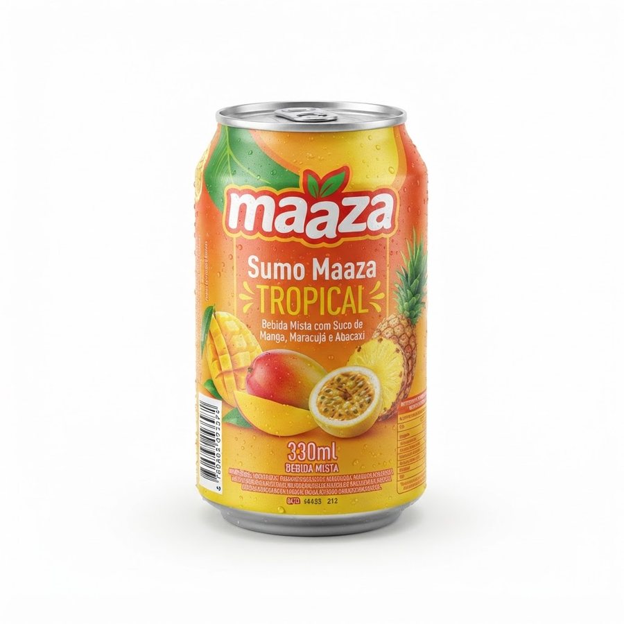 Sumo Maaza Tropical 330 ml Maaza — produto disponível na BRAVI