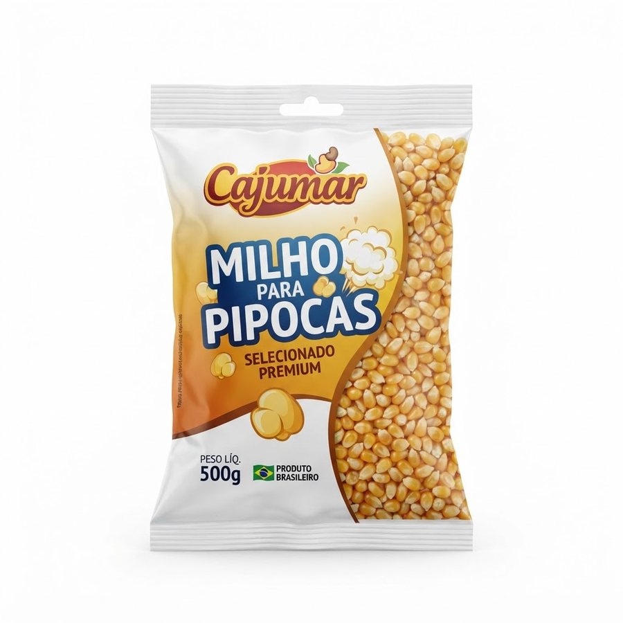 Milho para Pipocas Cajumar — produto disponível na BRAVI
