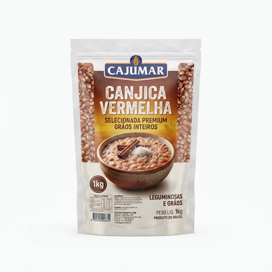 Canjica Vermelha Cajumar — produto disponível na BRAVI