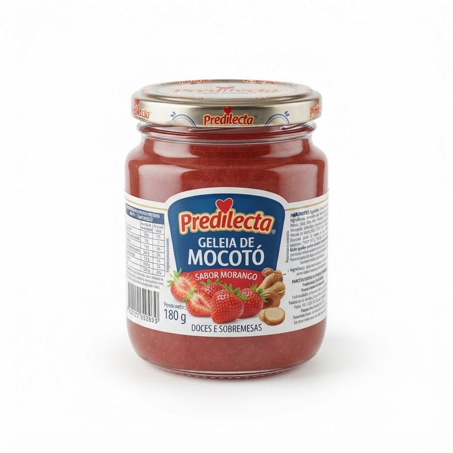 Geleia de Mocotó Morango 180 g Predilecta — produto disponível na BRAVI