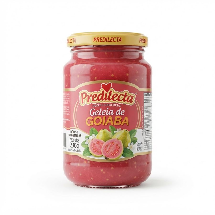 Geleia de Goiaba 230 g Predilecta — produto disponível na BRAVI
