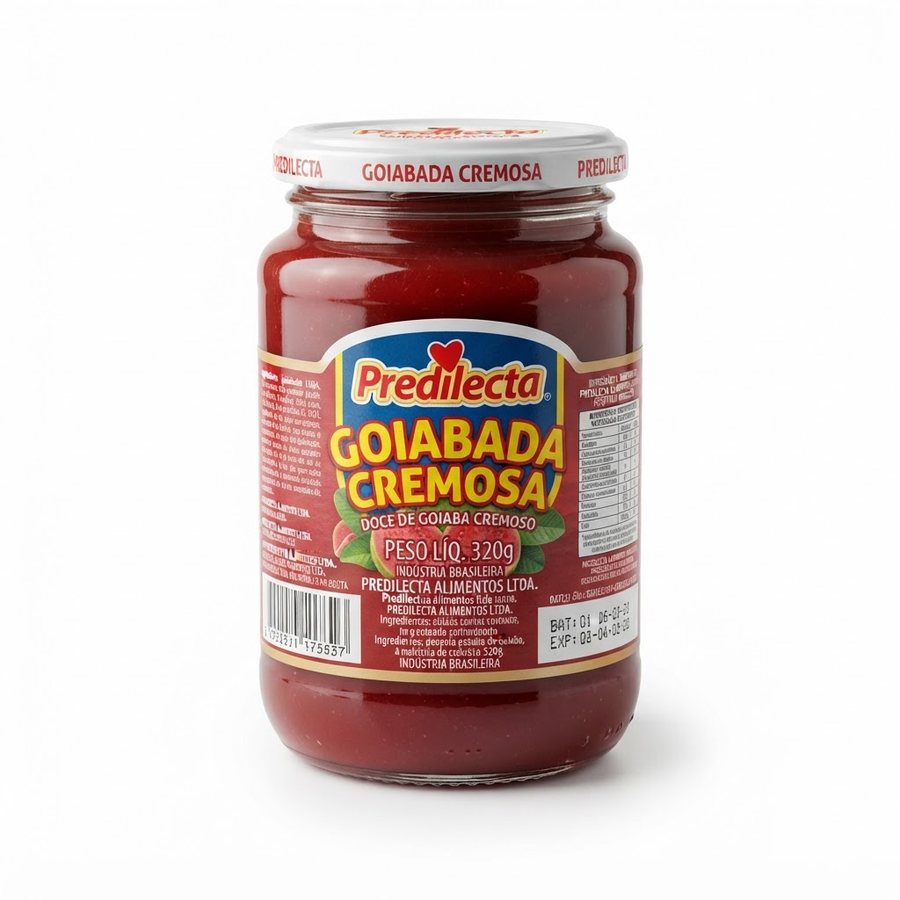 Goiabada Cremosa 320 g Predilecta — produto disponível na BRAVI