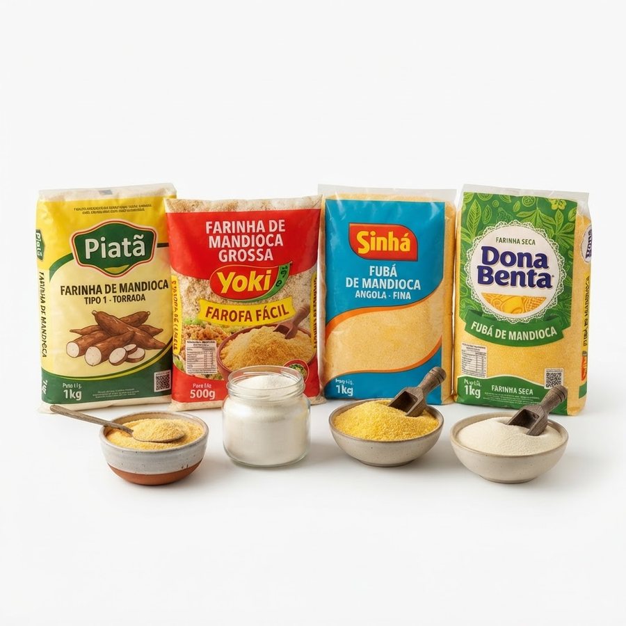 Categoria Farinhas, Cereais e Tapiocas — produtos brasileiros na BRAVI