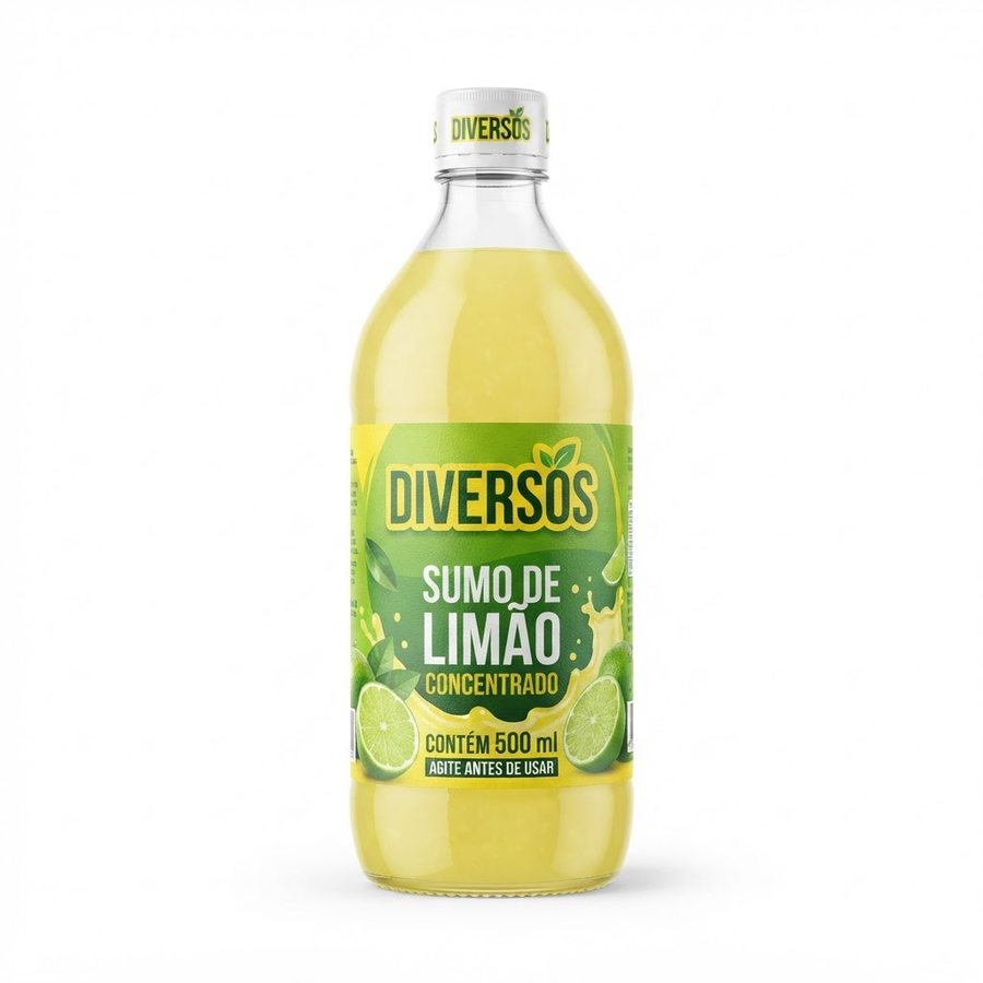 Sumo de Limão Concentrado 500 ml Diversos — produto disponível na BRAVI