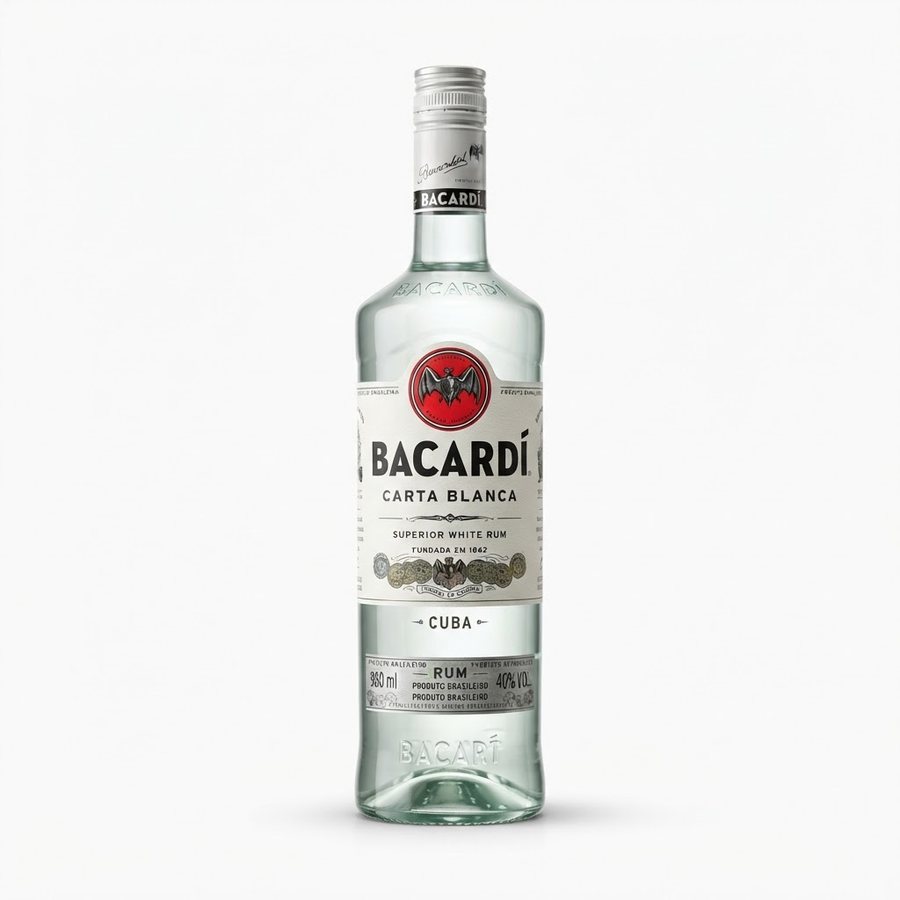 Rum Bacardi Blanca 980 ml Bacardi — produto disponível na BRAVI
