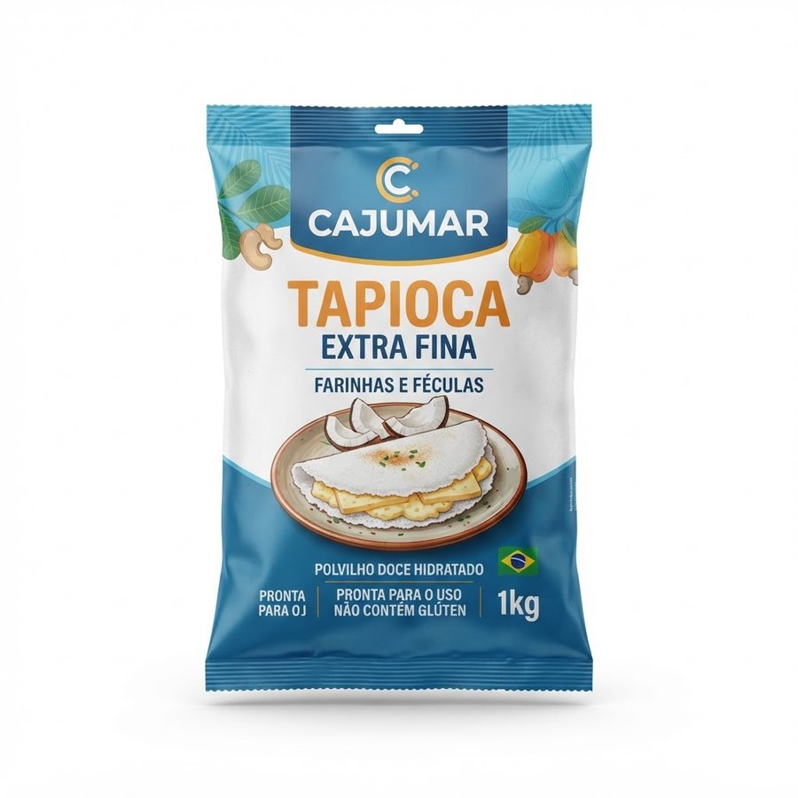 Tapioca Extra Fina Cajumar — produto disponível na BRAVI