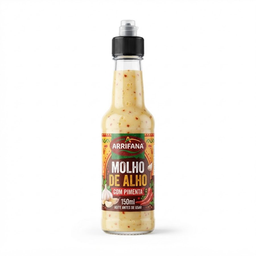 Molho de Alho com Pimenta 150 ml Arrifana — produto disponível na BRAVI