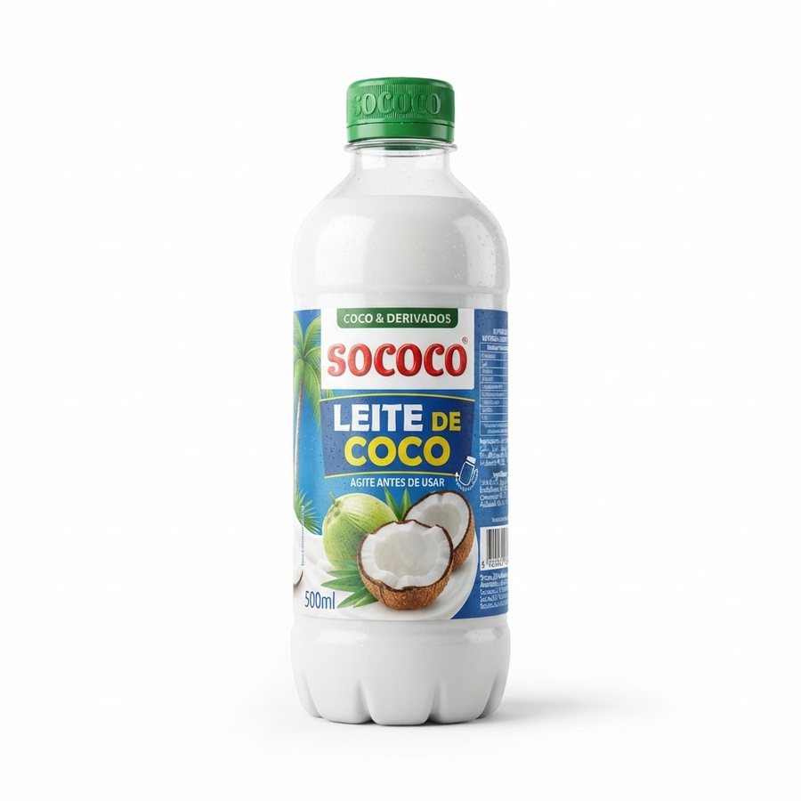 Leite de Coco 500 ml Sococo — produto disponível na BRAVI
