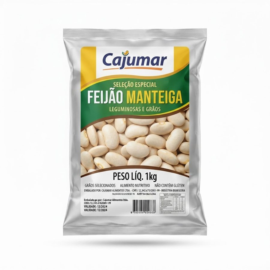 Feijão Manteiga Cajumar — produto disponível na BRAVI