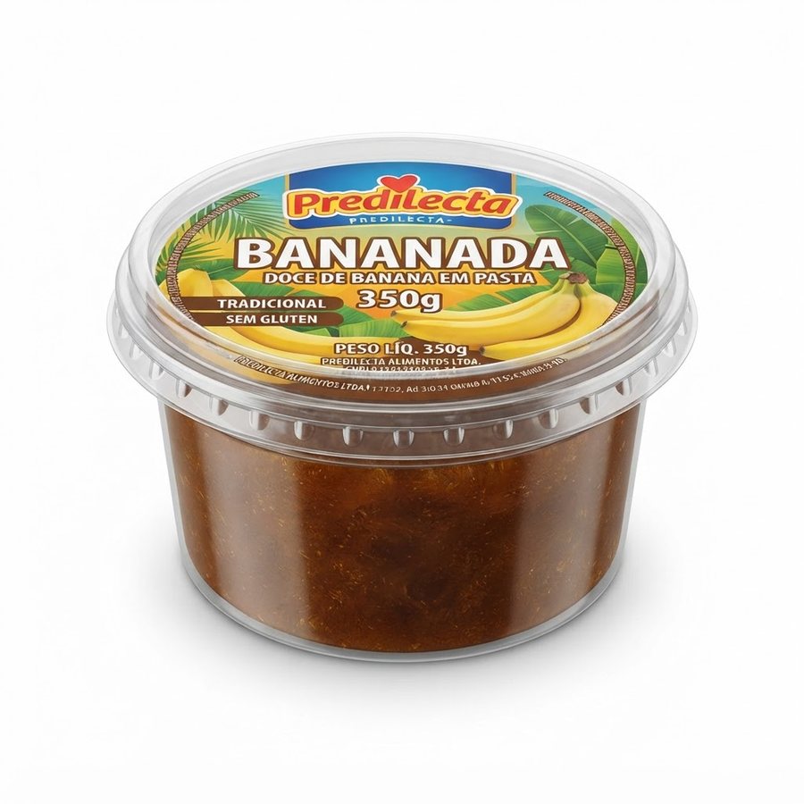 Bananada 350 g Predilecta — produto disponível na BRAVI