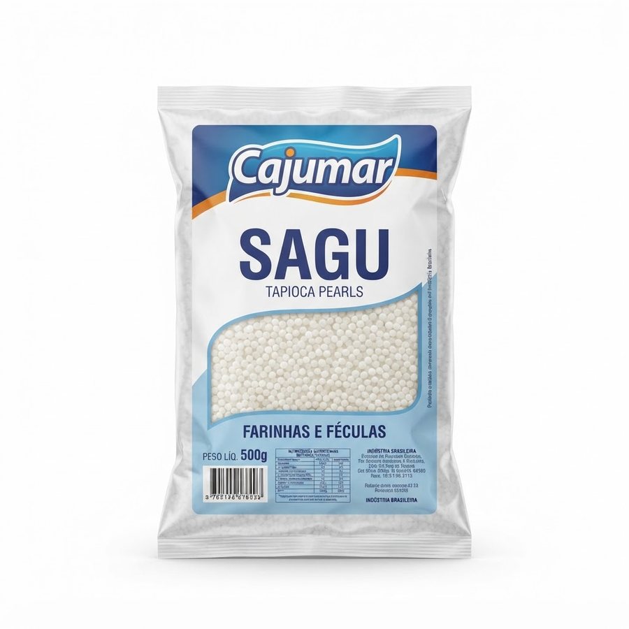 Sagu Cajumar — produto disponível na BRAVI
