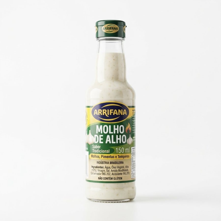 Molho de Alho 150 ml Arrifana — produto disponível na BRAVI