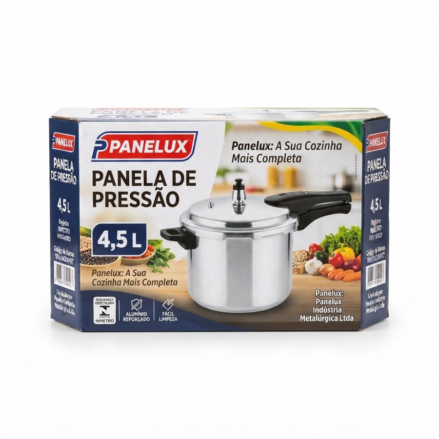 Panela de Pressão Panelux — 4,5 L e 7 L Panelux — produto disponível na BRAVI