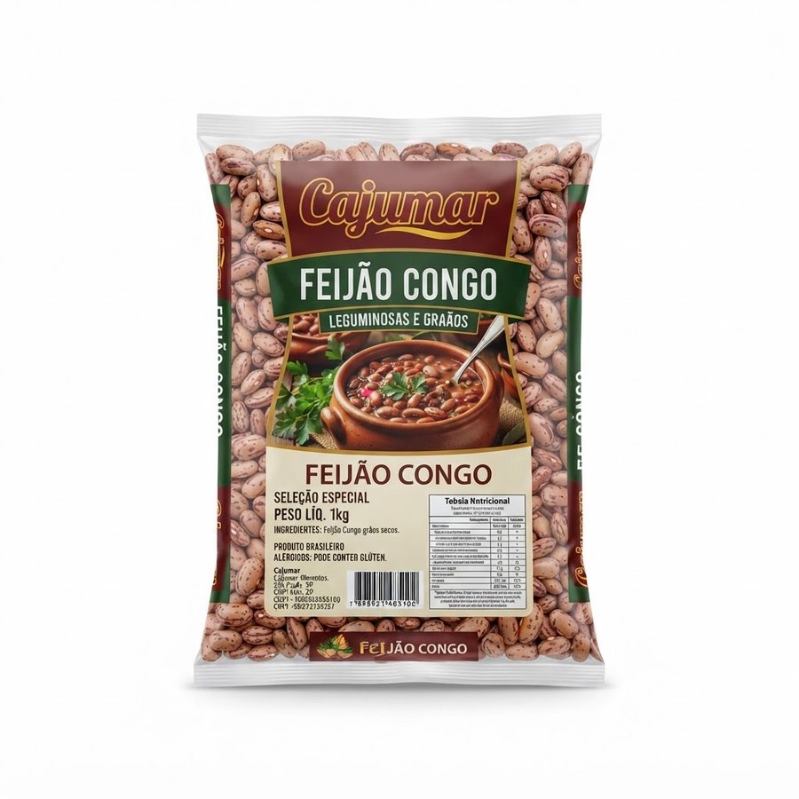 Feijão Congo Cajumar — produto disponível na BRAVI