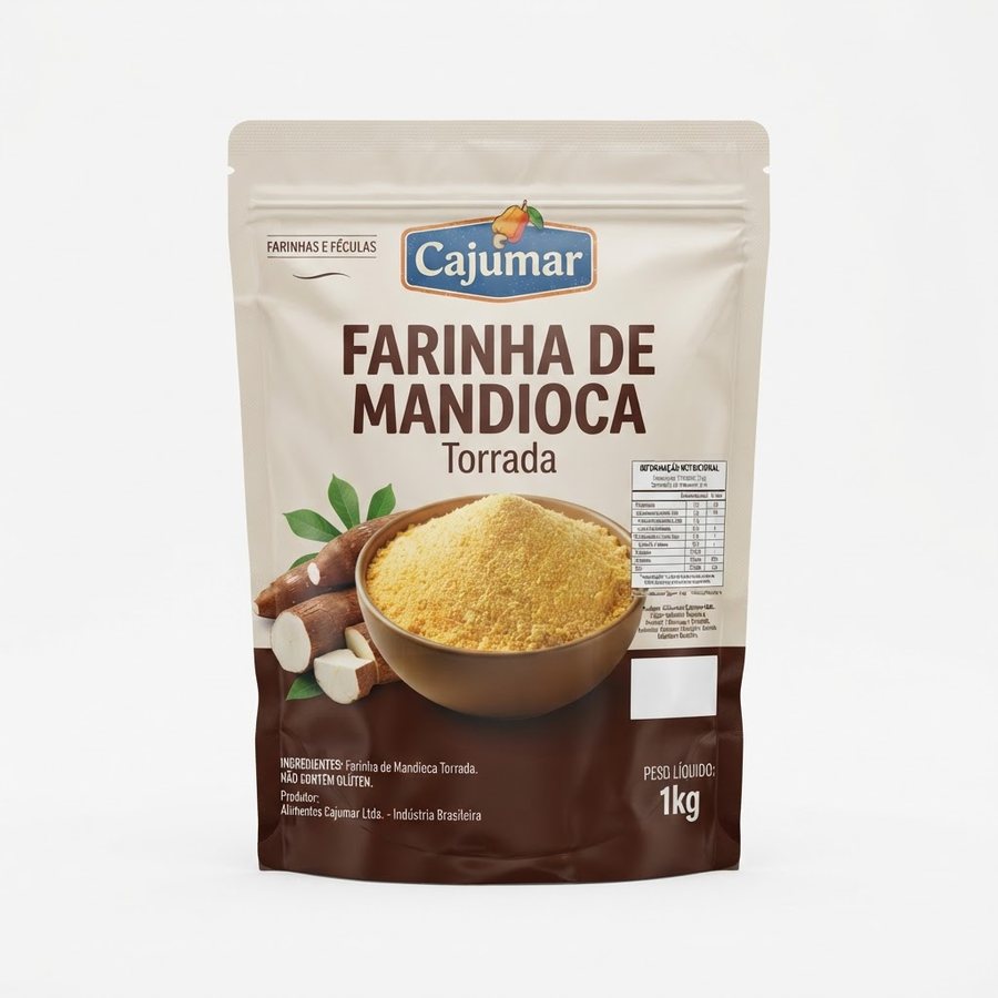 Farinha de Mandioca Cajumar — produto disponível na BRAVI