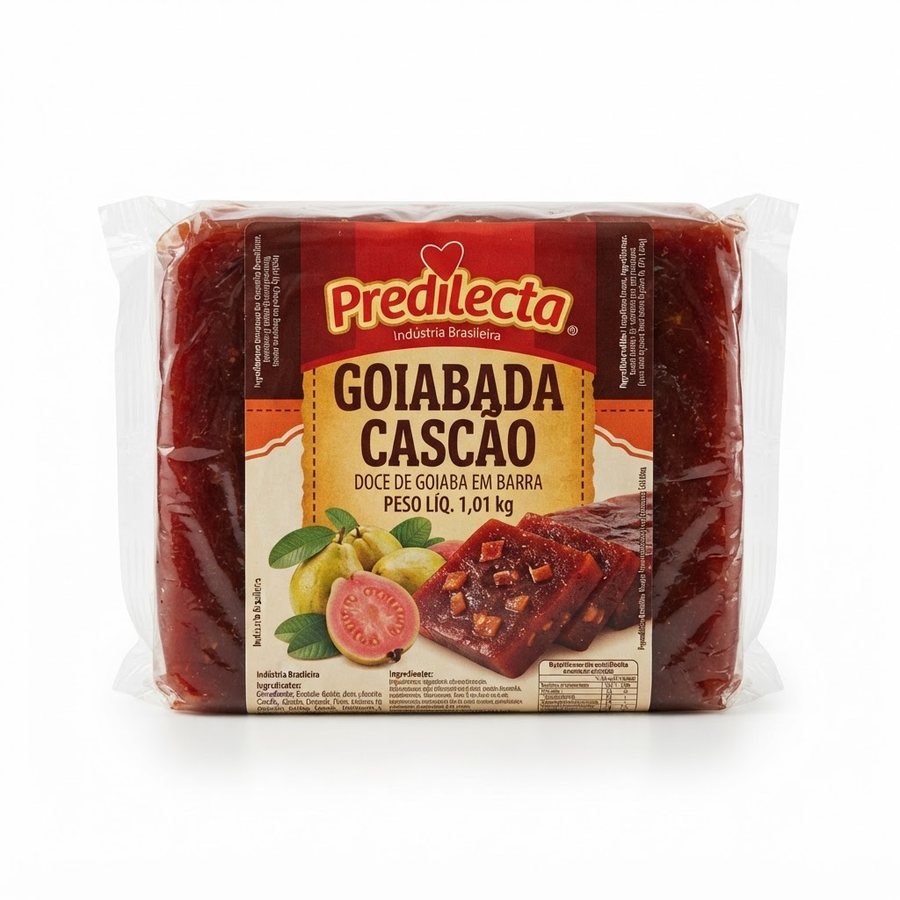 Goiabada Cascão 1,01 kg Predilecta — produto disponível na BRAVI