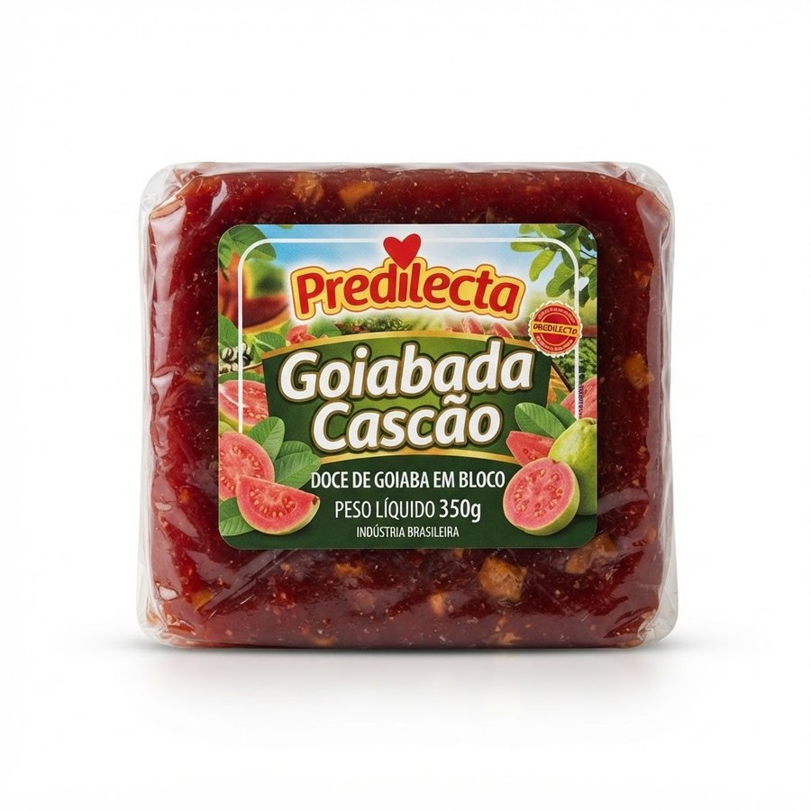 Goiabada Cascão Bloco 350 g Predilecta — produto disponível na BRAVI