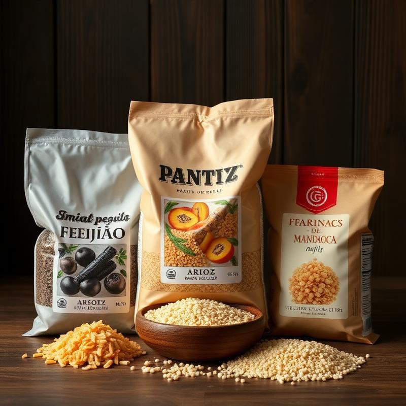 Produtos de mercearia brasileira disponíveis na BRAVI